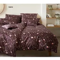 Elegante Mako-Satin Bettwäsche Sorbet - 155x220 cm + 40x80 cmbeere