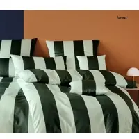 Elegante Mako-Satin Bettwäsche Duo - 135x200 cm + 80x80 cmforest