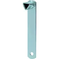 ABUS Feuerwehrschlüssel 17 mm Dreikant DIN 3223, 180 mm lang, für Absperrpfosten