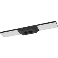 Osram LED-Unterbaulampe Socket schwarz 3.000K DIM Steckdosen Socket, dimmbar, schwarz, für Küche, Kunststoff, Unterschrankleuchten