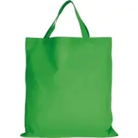 TEXXILLA 10er Pack Baumwolltasche - 28 Farben | mit zwei kurzen Henkeln | 38x42cm, maigrün, 25 Stück
