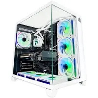 Nitropc Gaming-Desktop-PC Extrême - AMD Ryzen 5 7600X, AMD Radeon RX 9060 XT 16 GB, 16 GB RAM, 1 TB SSD, Windows 11 Pro