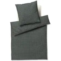 JOOP! Flanell Bettwäsche Soft 45004-4 green - 135x200cm + 40x80cm