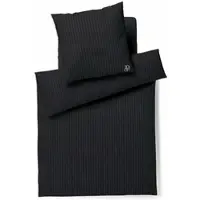 Elegante Joop! Flanell Bettwäsche Soft Stripes 45003-9 stone - 155x220cm + 40x80cm