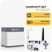 Solis S6-EH3P8K-H-EU Hybrid-Wechselrichter 8 kW mit 10,2 kWh Pylontech Force H3