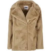 Urban Classics Ladies - LAPEL TEDDY Oversized Jacke - L