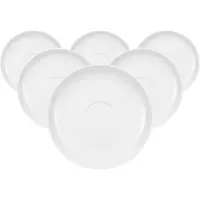 Villeroy & Boch Untertasse "Kaffeeuntertassen Anmut ø 17,9 cm 6er Set weiß"