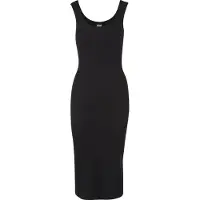 Urban Classics Shirtkleid "Damen Ladies Rib Top Dress" 1 Stk. tlg.