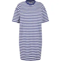 Urban Classics Shirtkleid "Damen Ladies Oversized Striped Tee Dress" 1 Stk. tlg.