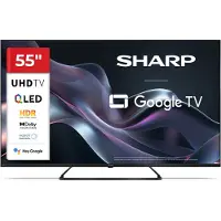Sharp 55HP6265E, 139,7 cm (55"), 3840 x 2160 Pixel, QLED, Smart-TV, WLAN, Schwarz