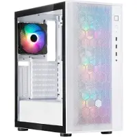 Silverstone Fara Pro V2 Mid-Turm ATX PC-Gehäuse mit Mesh-Front und 3 ARGB-Lüftern