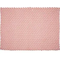 PAD Fußmatte "POOL, Schmutzfangmatte", pink, weiß, B:52cm H:15mm L:72cm, Kunstfaser, Teppiche, Fußmatte, handgewebt, In- und Outdoor geeignet, auch als Läufer erhältlich
