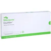 Exufiber 1x45 cm Tamponaden 5 St