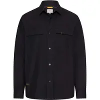 Camel active Langarmhemd Overshirt mit Druckknöpfen