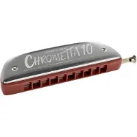 Hohner Chrometta Colour 10 C-Dur Pink