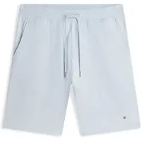 Tommy Hilfiger Sportshorts Logo MW0MW43068 Himmelblau Regular Fit