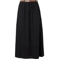 Vero Moda Maxirock "VMLUNA ANKLE SKIRT JRS NOOS" Baumwollmischung, ankle lenght