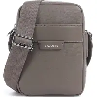 Lacoste Umhängetasche Vertical Camera Bag Morel taupe