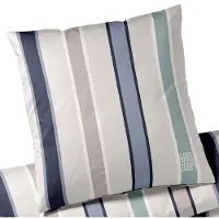 JOOP! JOOP Bettwäsche Banks ocean Kissenbezug einzeln 40x80 cm - blau;beige