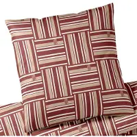 JOOP! JOOP Bettwäsche Weave siena Kissenbezug einzeln 40x80 cm - rot