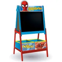 Arditex Spiderman Doppeltes Whiteboard Mit Stauraum Blau Blau One Size