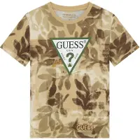 GUESS T-Shirt L6GI03 K8HM4 Khakifarben Regular Fit 128