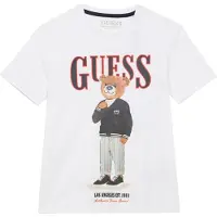 GUESS T-Shirt L6GI09 K8HM4 Weiß Regular Fit
