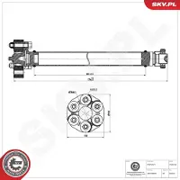 ESEN SKV Antriebswelle 76SKV158