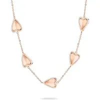 Liebeskind berlin Halskette - Edelstahl Metal Heart - Gr. unisize - in Gold - für Damen