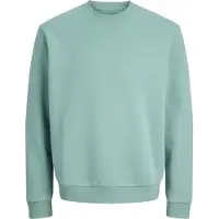 Jack & Jones Sweatshirt "JJEBRADLEY SWEAT CREW NOOS PLS", mit Rippbündchen
