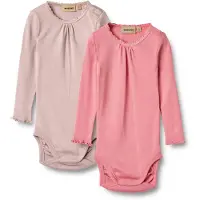 Wheat Blusenbody "2 Rib Body L/S Lotta"
