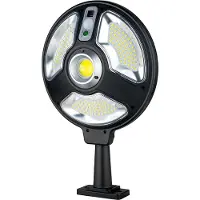 Avizar , Solar-Außenlampe 70W drehbar mit Reflektor, Schwarz