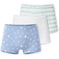 Schiesser Panty 955 Multi in weiß, hellblau | Gr.: 140
