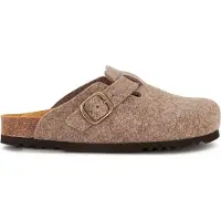 Scholl Clog Fae New Felt Damen Light Brown-Schuhgröße 36