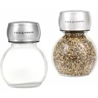 Cole and mason Shaker Cole & Mason Darlington, Clear/Silver (2-teilig)