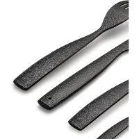 Alessi Besteckset Dressed En Plein Air Black (4-teilig)
