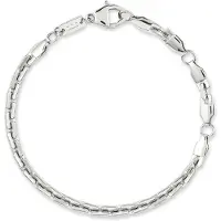 Copenhagen Studios Armband - Edelstahl Edgy Bracelet - Gr. ONESIZE - in Silber - für Damen
