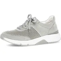 Gabor ROLLINGSOFT Damenschuhe - sportliche Schnür- Halbschuhe grün Freizeit NEU