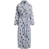 Ralph Lauren Bademantel 4P0248 Himmelblau