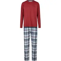 Phil&Co. Pyjama Classics in rot/blau | Gr.: M