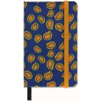 Moleskine Silk Notizbuch, XS, blanko, fester Einband, blau