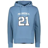 Mcgregor Graphic Hoody Worker Blue Größe: M | Kaputzenpullis Outlet | Herren | Blau
