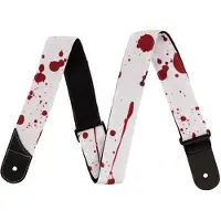 Jackson Splatter Strap weiß und rot 2"