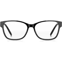 BOSS Brillenfassung aus schwarzem Acetat mit Double-B-Monogramm Grösse ONESI