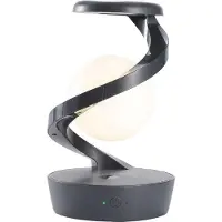 Ideoon Schwebende RGB Tischlampe mit Handy Ladeport: Faszinierendes Schweben & kabelloses Laden – Ihr futuristisches Design-Highlight