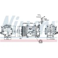 Nissens Klimakompressor 89067