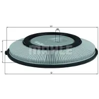MAHLE ORIGINAL Luftfilter LX 724