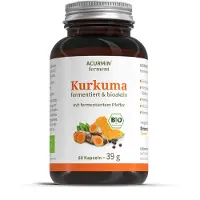 Cellavent Healthcare GmbH Bio Kurkuma Kapseln, fermentiertes Curcuma – Acurmin ferment 60 St