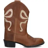 Bootstock Mädchen Stiefel Bow Off White - Bruin - Größe 28