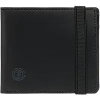 Element Icon Strap Wallet Bifold Flint Black .
